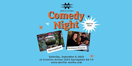 Improv Comedy Showcase: The Cauldron feat. Improv, Storytelling & Stand-Up! primary image