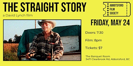 The Straight Story - Film Screening primary image