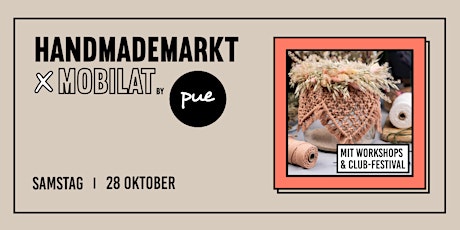 Handmademarkt meets Klub-Festival by pue primary image