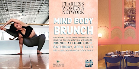 Fearless Women's Network presents Mind, Body, Brunch