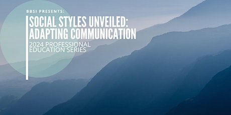 Imagen principal de Social Styles Unveiled: Adapting Communication