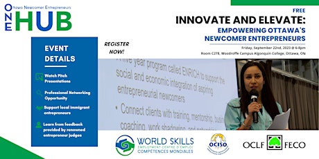 Imagen principal de Innovate and Elevate: Empowering Ottawa's Newcomer Entrepreneurs