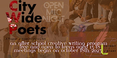 Citywide Poets After School Program primary image