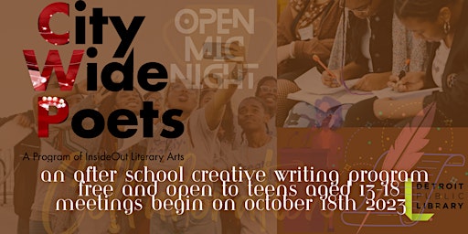 Imagem principal de Citywide Poets After School Program