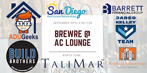 BrewRE at the AC Lounge! San Diegos Best Networking Event! primary image
