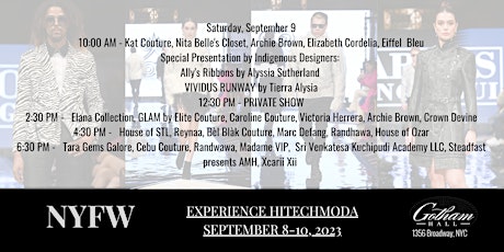 hiTechMODA New York Fashion Week - Saturday,  9 September primary image