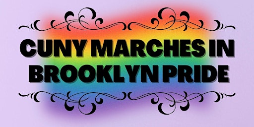 Image principale de CUNY Marches with YAS  in Brooklyn Pride