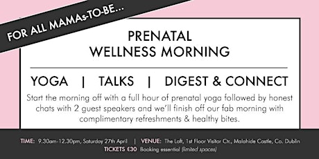 WELLNESS & YOGA MORNING for ALL MAMAs-TO-BE primary image
