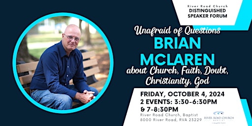 Image principale de Brian McLaren: Unafraid of Questions—Two Presentations