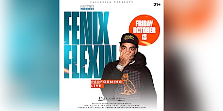 Hauptbild für Fenix Flexin performing live at the Palladium Nightclub in Modesto