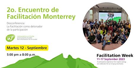 Primaire afbeelding van 2o Encuentro de Facilitación Monterrey - Desconferencia