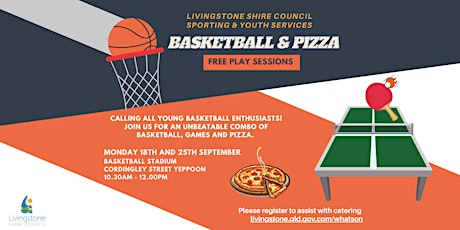 Basketball, Games & Pizza - Free Play primary image
