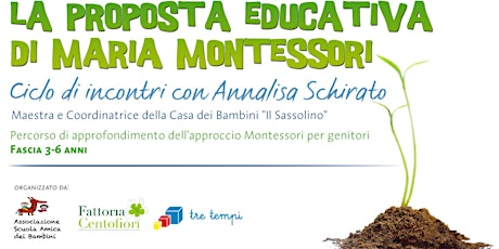 Immagine principale di La proposta educativa di Maria Montessori - Terzo incontro 