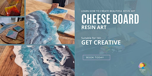 Resin Art Workshop - Cheese Board primary image