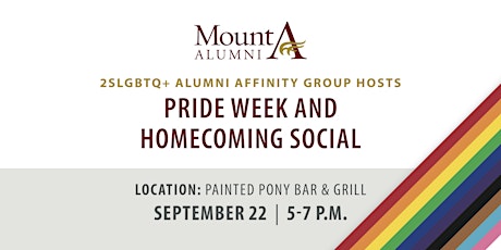 2SLGBTQ+ MtA Alumni Affinity Group Hosts  Pride Week and Homecoming Social primary image
