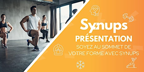 Présentation de Synups: Coaching fitness et bien-être à transforma primary image