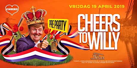 Cheers to Willy | PRE PARTY | Café de Beurs