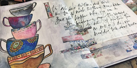 Watercolours, Calligraphy & Journaling for Wellbeing primary image