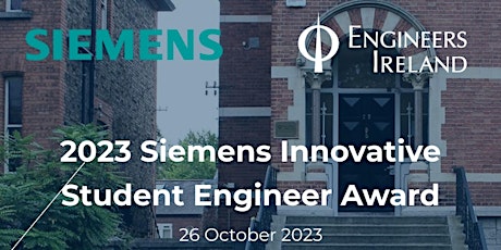 2023 Siemens Innovative Student Engineer Award primary image