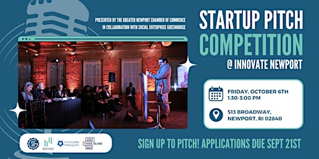 Startup Pitch Competition primary image
