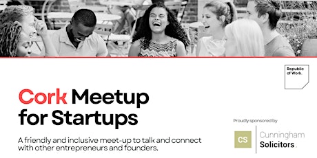 Cork Meetup for Startups primary image