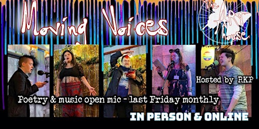 Moving Voices open mic September 2023 with guest Watching The Buzzards primary image