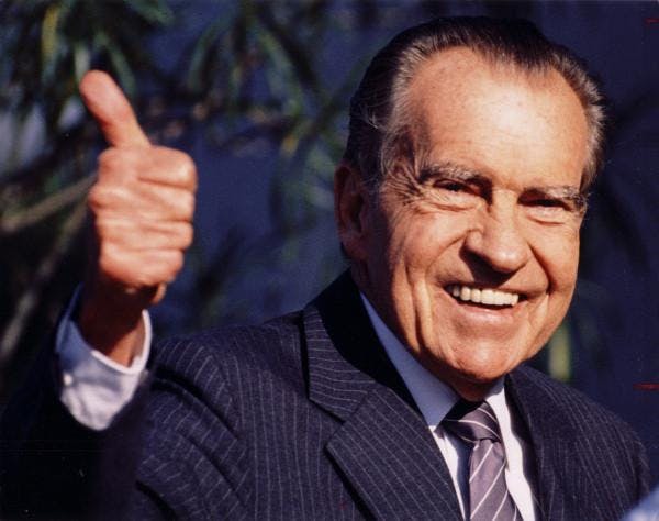 Gov. Pete Wilson Commemorates 25 years since President Nixon's Passing