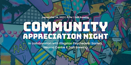 Kingston Psychedelic Community Appreciation Night primary image