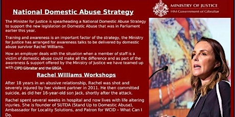 National Domestic Abuse Strategy, Awareness for Employers primary image