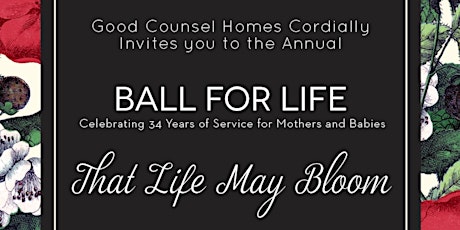 Good Counsel's Annual Charity Ball for Life 2019 primary image