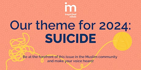 Public Consultation for Suicide within the Muslim Community primary image