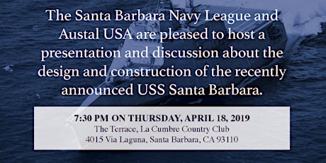 SBNL and Austal USA present discussion on development of USS SANTA BARBARA  primary image