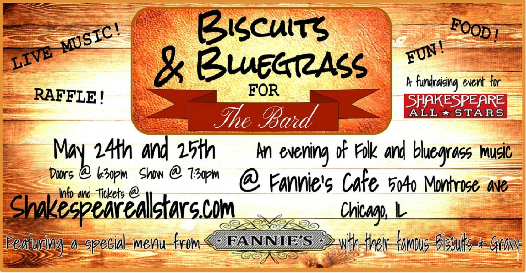 Biscuits and Bluegrass for the Bard