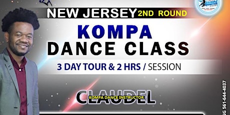 KOMPA DANCE CLASS IN  NEW  JERSEY,  3 DAY  TOUR - OCT 27TH - 28TH - 29TH primary image
