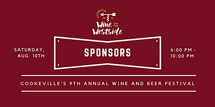 Cookeville Wine on the WestSide 2019 image