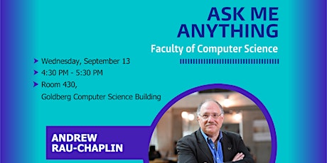 Ask Me Anything: Andrew Rau Chaplin primary image