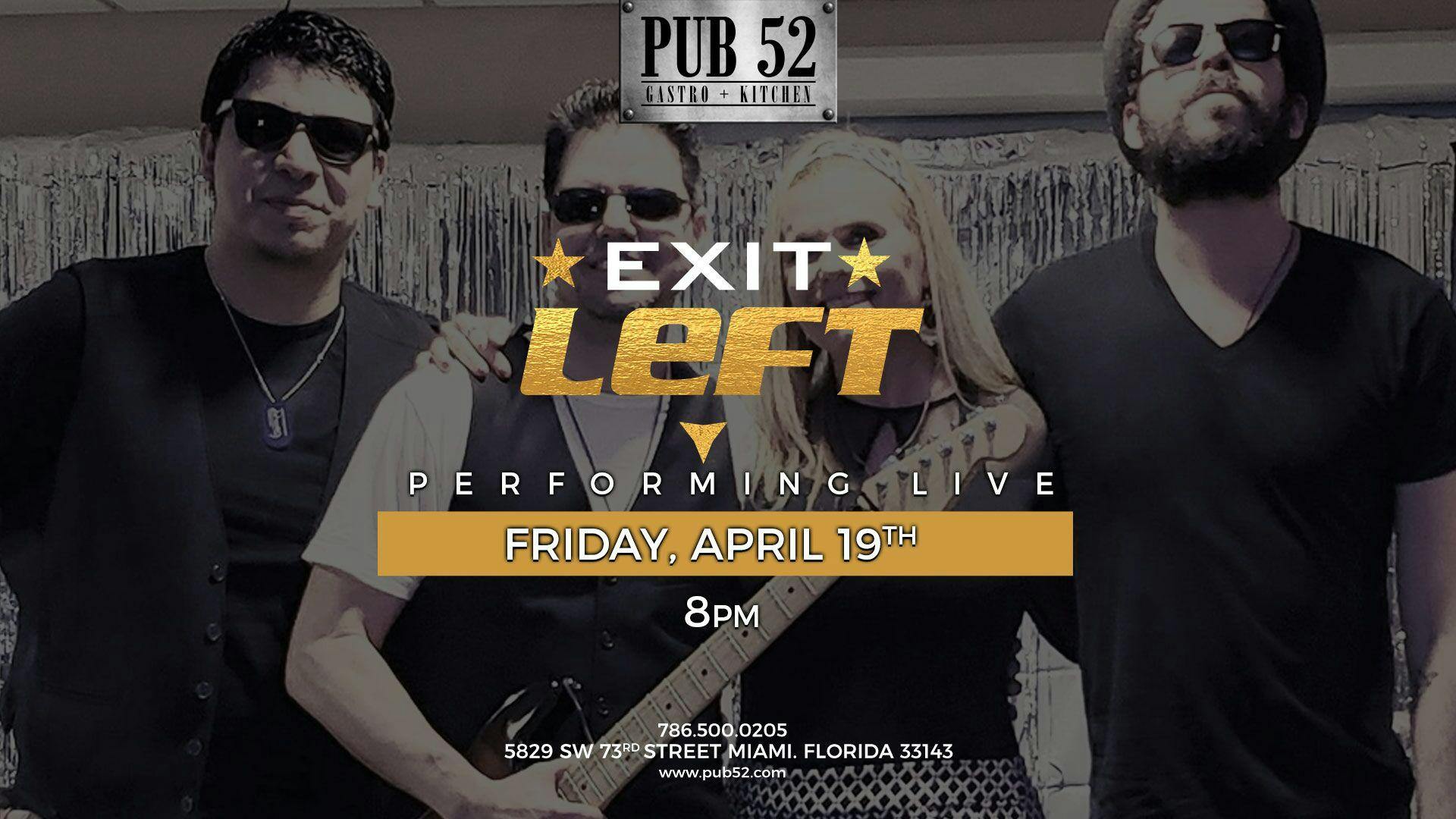 Exit Left Band at Pub52
