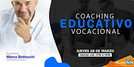 Imagen principal de Conferencia gratuita Coaching Educativo Vocacional 