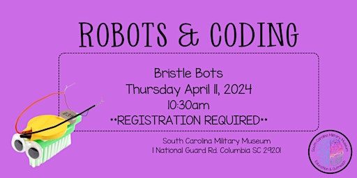 Robots & Coding: Bristle Bots primary image
