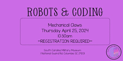 Robots & Coding: Mechanical Claws primary image