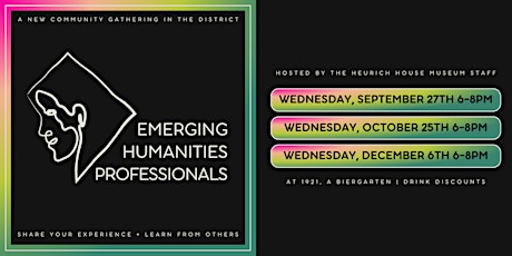 Primaire afbeelding van DC's Emerging Humanities Professional Meet-up
