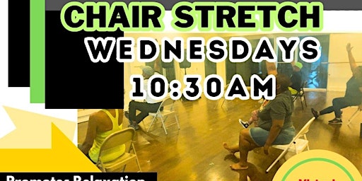 Imagem principal do evento CHAIR STRETCH CLASS