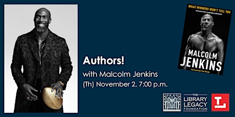 Authors! with Malcolm Jenkins primary image