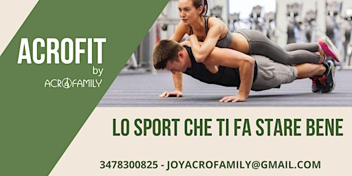 Immagine principale di CORSO DI ACROFIT: Allenamento a corpo libero con acrobatica 