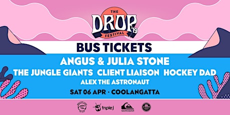 The Drop Festival 2019 | Coolangatta - BUS TICKETS primary image