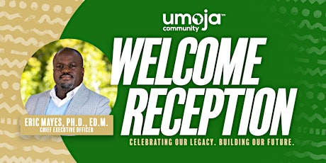 Primaire afbeelding van Umoja Impact & Welcome Reception - Dr. Eric Mayes