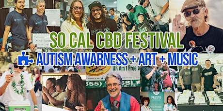 VENDOR RESERVATION | SoCal CBD Festival Autism Awareness + Art + Music  primary image