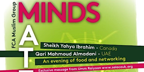 FCA Muslim Group: Pre-Ramdan Event - Minds Matter primary image
