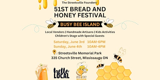 Hauptbild für 52nd Bread and Honey Festival