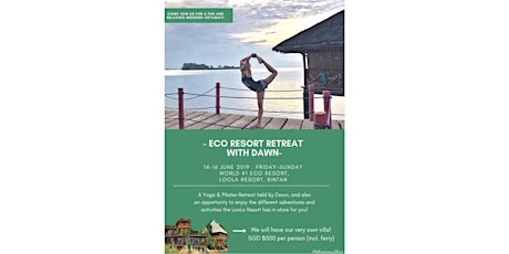 Imagem principal do evento Eco Resort Retreat with Dawn Sim